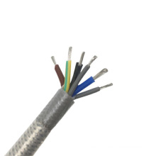 FEP PTFE high temperature performance shielded twisted pair copper cable  2 4 6 8 10 core awg